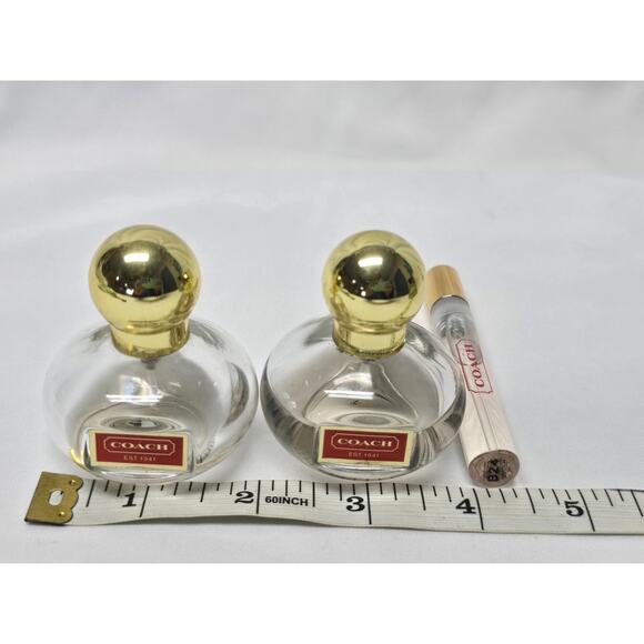 Coach Poppy Eau De Parfum Spray Cologne Perfume Set of 3 Travel Size Fragrance - Picture 4 of 9